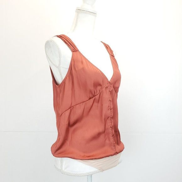 PAIGE Kessley Tank Bodysuit Muted Clay - Picture 6 of 11